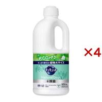 キュキュット Natural Days +除菌 ヴァ―ベナ＆シトラスの香り 詰め替え ( 1250ml×4セット )/ キュキュット | 爽快ドラッグ