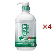 ガム・プラス デンタルリンス スッキリ爽やかタイプ ( 900ml×4セット )/ ガム(G・U・M) ( マウスウォッシュ 液体歯磨き むし歯 歯周病 口臭 ) | 爽快ドラッグ
