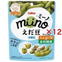 miino えだ豆 しお味 ( 28g×12セット ) | 爽快ドラッグ