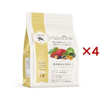 ミシュワン 成犬ドッグフード 国産鶏肉＆馬肉 ( 1kg×4セット )/ : 爽快