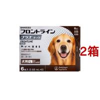 【動物用医薬品】フロントラインプラス 犬用 L 20〜40kg未満 ( 6本入*2箱セット )/ フロントラインプラス | 爽快ドラッグ