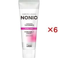 ノニオ ハミガキ ピュアリーミント ( 130g*6本セット )/ ノニオ(NONIO) | 爽快ドラッグ