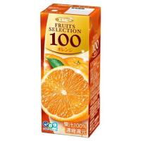 FRUITS SELECTION オレンジ100 ( 200ml*24本入 )/ エルビー飲料 | 爽快ドリンク専門店