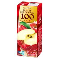 FRUITS SELECTION アップル100 ( 200ml*24本入 )/ エルビー飲料 | 爽快ドリンク専門店
