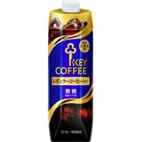キーコーヒー リキッドコーヒー 天然水 微糖 ( 1L*6本入 )/ キーコーヒー(KEY COFFEE) | 爽快ドリンク専門店