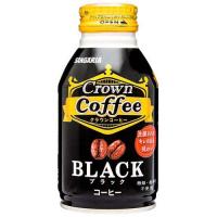 サンガリア クラウンコーヒー ブラック ( 260g*24本入 ) | 爽快ドリンク専門店