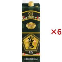 霧島酒造 黒霧島EX 25度 チューパック ( 1800ml×6セット ) | 爽快ドリンク専門店