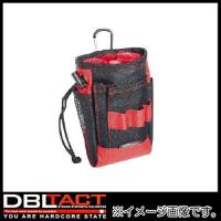 マルチ収納ポケット ブラックxレッド DT-OP5 腰袋 DBLTACT 三共コーポレーション | 創工館