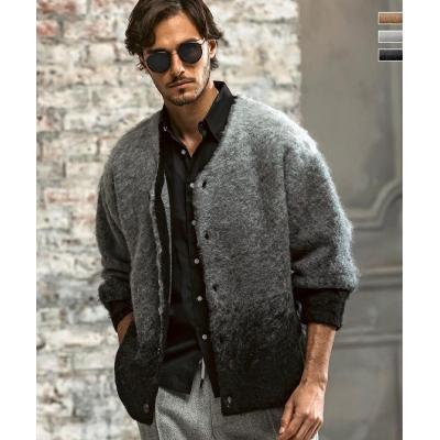 モヘアタッチスーパーシャギーカーディガン camphor wood Camphor wood カーディガン mohair touch super shaggy cardigan