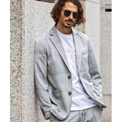 1PIU1UGUALE3 セットアップＬ 美品　グレー 1piu1uguale3 relax セットアップ（メンズファッション