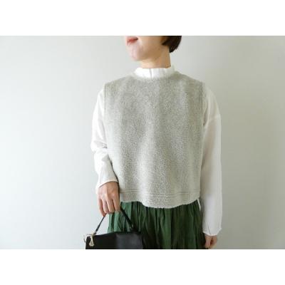 ハンズオブクリエイション新品タグ付き半袖カーディガングレー ハンズオブクリエイション新品タグ付き半袖カーディガングレー