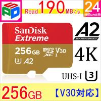 microSDXC 256GB SanDisk UHS-I U3 V30 4K A2対応 Class10 R:190MB/s W:130MB/s Nintendo Switch動作確認済 翌日配達送料無料 並行輸入品 | spdshop
