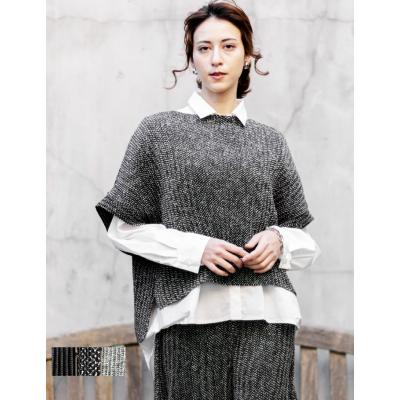 秋冬（レディースアンサンブル）（色：マルチカラー）｜トップス