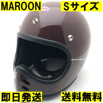 OCEANBEETLE MTX マルーン オーシャンビートル BEETLE MTX MOTO STYLE HELMET マルーン