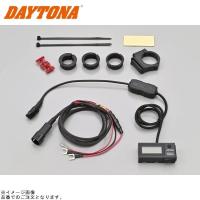 DAYTONA デイトナ 16077 デジタル電圧計＆USB電源 (e+CHARGER) Type-A | SPEED EDGE