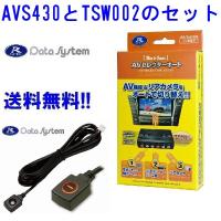 データシステム  AVS430-2+TSW002 セレクタースイッチセット 外部入力増設 入力3系統 3入力 地デジ+DVD+バックカメラ接続可能！ | スピーズYahoo!ショッピング店