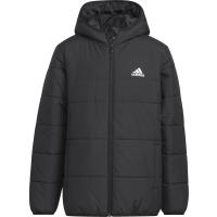 adidas アディダス U ESS パデッドジャケット キッズ ジュニア 中綿ジャケット アウター スポーツウェア フルジップ フード付き 防寒 保温 冬服 暖かい 上着 通 | SPG スポーツパレットゴトウ