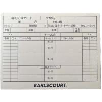 EARLSCOURT アールズコート サッカー レフリー記録カード ECR006 | SPG スポーツパレットゴトウ