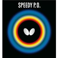 バタフライ Butterfly スピーディーP．O． 卓球 ラバー 表ソフト 高弾性 スピード 00260 ブラック | SPG スポーツパレットゴトウ