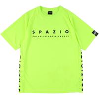 SPAZIO スパッツィオ フットサル Jr．ロゴプラシャツ GE0831 ネオンイエロー | SPG スポーツパレットゴトウ