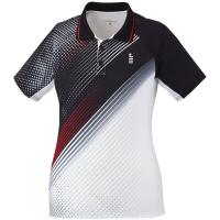 GOSEN ゴーセン テニス レディース ゲームシャツ T1941 ブラック | SPG スポーツパレットゴトウ