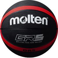 モルテン Molten GR5 ゴムバスケットボール 5号球 ブラック×レッド BGR5KR ギフト | SPG スポーツパレットゴトウ