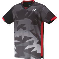 Yonex ヨネックス バドミントン ジュニアゲームシャツ シャツ UVカット 吸汗速乾 制電 ジュニア キッズ 10474J ブラック | SPG スポーツパレットゴトウ