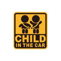 セイワ SEIWA WA123 セーフティーサイン CHILD IN THE CAR　仕様：マグネットタイプ | SPHKK(総合パーツ販売株式会社)