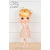 [1/6Doll・ネオブライス用] JM Dear Darling fashion for dolls「裾スカラップワンピース」(ピンク) ※ネコポス可 | Spica