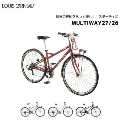 ルイガノ LOUIS GARNEAU シティバイク マルチウェイ MULTIWAY 26インチ
