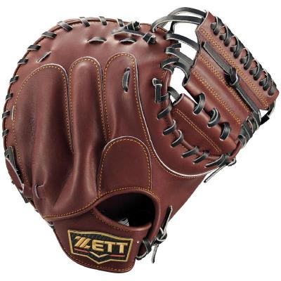 ZETT　プロステイタス　　 レザー ブラウン 硬式グローブ　キャッチャーミット Amazon | ゼット(ZETT) 硬式野球 キャッチャーミット