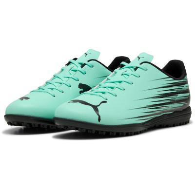 PUMA サッカー、フットサル スパイク シューズ（色：グリーン系