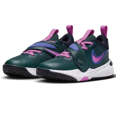 NIKE バッシュ、バスケットボールシューズ（色：グリーン系