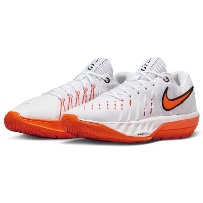 NIKE バッシュ、バスケットボールシューズ（色：オレンジ系