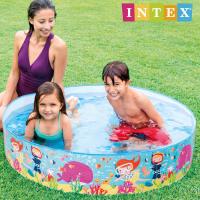 インテックス プール INTEX スノーケルファンスナップセットプール U-58477 122×25cm ビニールプール 家庭用プール キッズ 子供 | SportsExpress