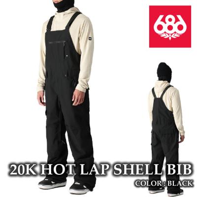 686 ビブパンツ　オーバーオール 686 メンズ GORE-TEX スノーボードウェア ビブパンツ スノー