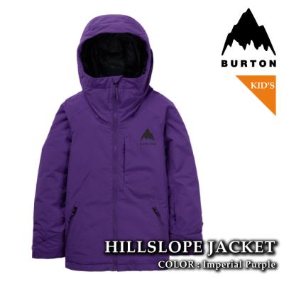 BURTON スノーボードウェア 子ども用 紫 BURTON 子ども用スノーボードウェア 上下 紫 BURTON バートン