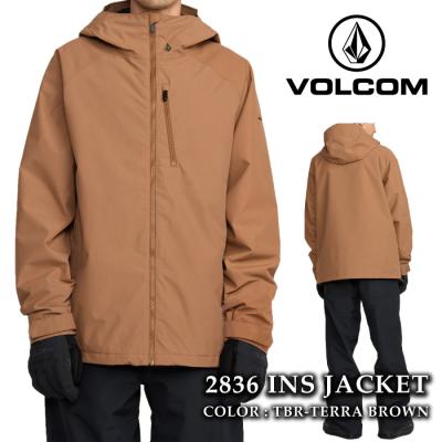 VOLCOM スノーボード ウエア（色：ブラウン系）｜スノーボード