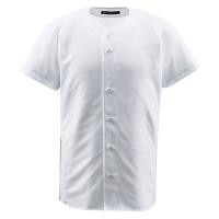 デサント DESCENTE  野球  フルオープンシャツ DB−1010 DB1010 Sホワイト | スポーツLABヤフー店