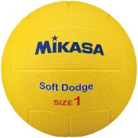 ミカサ MIKASA ソフトドッジ1号 ゴム 黄 STD−1SR−Y STD1SRY | スポーツLABヤフー店