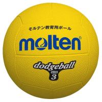 モルテン Molten ドッジボール3号球 黄 D3Y | スポーツLABヤフー店