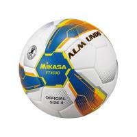 ミカサ MIKASA サッカー4号ALMUNDO 検定球 貼り 青黄 ボール 4号球 | スポーツオーソリティ Yahoo!店