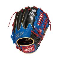 ローリングス Rawlings 軟式 HYPER TECH COLOR SYNC（ハイパーテックカラーシンク）N55W-ブラック/ロイヤル グラブ 軟式 | スポーツオーソリティ Yahoo!店