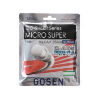 ゴーセン GOSEN ＭＩＣＲＯ ＳＵＰＥＲ １６Ｌ ストリングス テニスストリングス | スポーツオーソリティ Yahoo!店