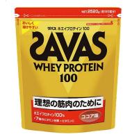 SAVAS ザバス プロテイン　ホエイプロテイン100　ココア味　1袋　2520g 