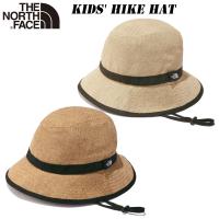 ザ・ノース・フェイス  キッズ ハイク ハット（キッズ）NNJ02308  THE NORTH FACE  Kids  HIKE Hat 2024 MODEL 子供用 帽子 日除け ストローハット 麦わら | スポーツパラダイス