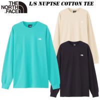 ザ ノース フェイス ロングスリーブ ヌプシ コットンティー（メンズ）NT32443  THE NORTH FACE  L/S Nuptse Cotton Tee コットン 長袖Tシャツ  UVガード | スポーツパラダイス