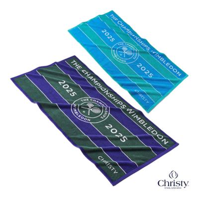 【新品】【未開封】ウィンブルドン選手権の公式タオル　2019　クリスティ製 Christy テニスアクセサリ・小物 ウィンブルドン2025 チャンピオン