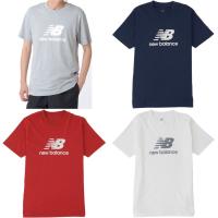 ニューバランス NEW BALANCE マルチSPウェア メンズ   New Balance Stacked Logo ショートスリーブTシャツ MT41502 2024SS | sportsshop