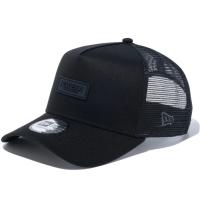 NEW ERA ニューエラ メッシュキャップ 9FORTY A-Frame トラッカー Rubber Patch ラバーパッチ ブラック 14109678 | クレブスポーツ通販事業課